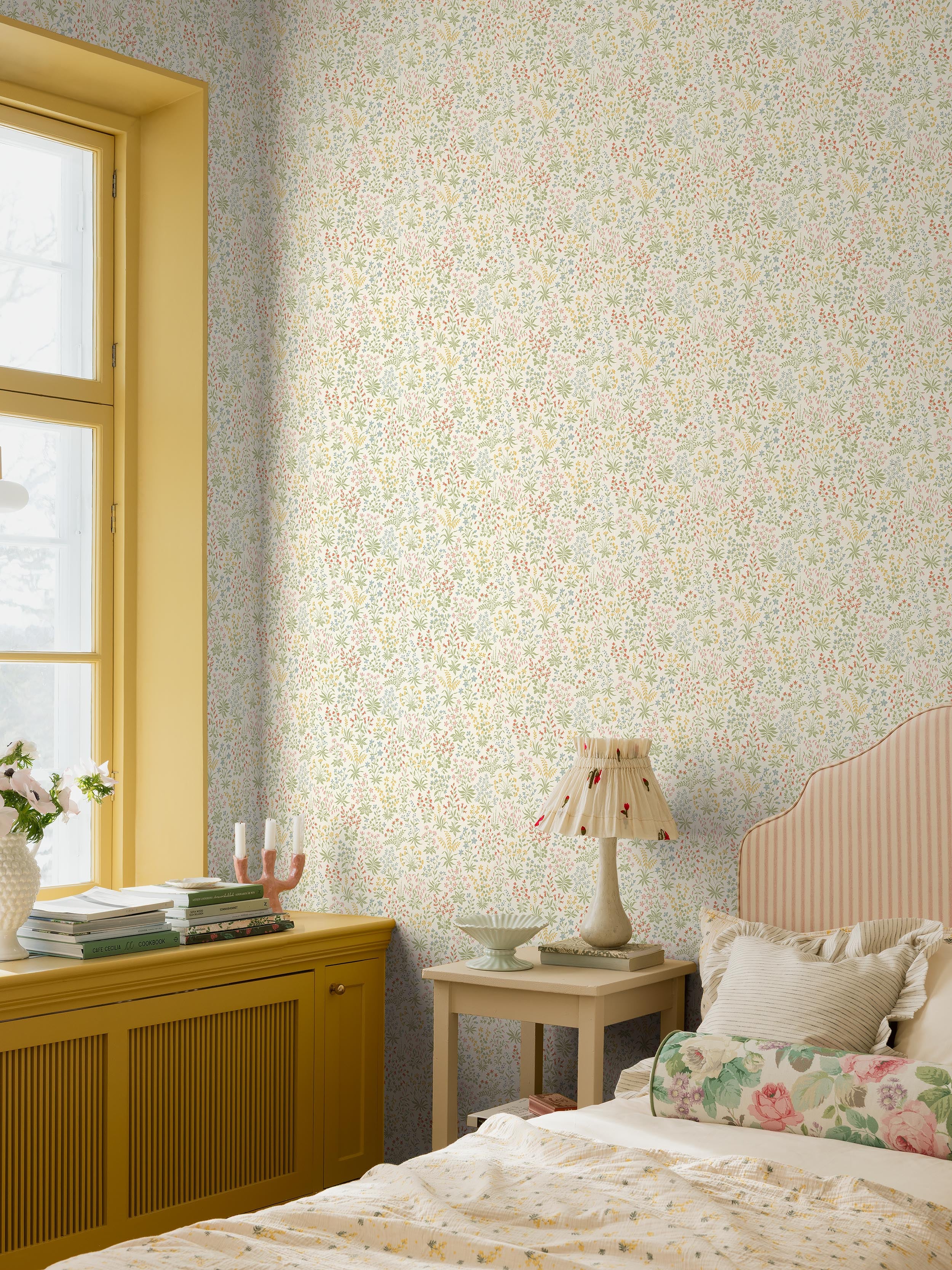 Vildflora, beige