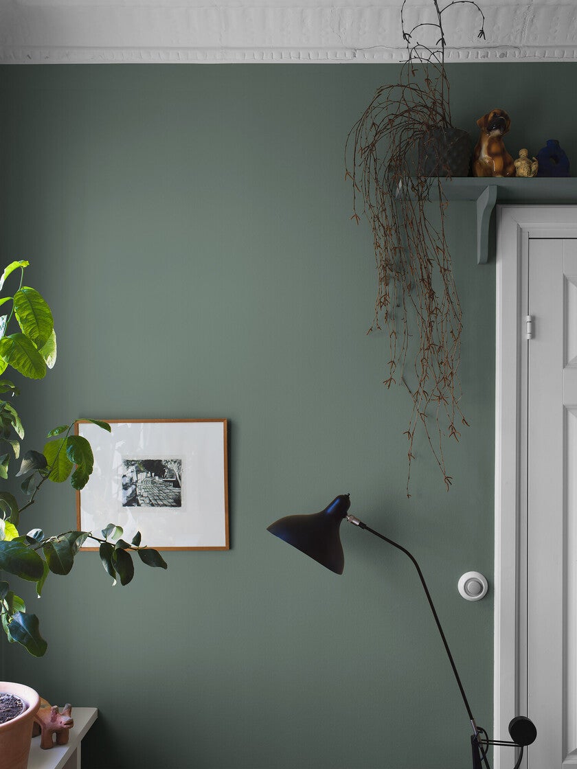 Dusk Green, grön 7556 tapet