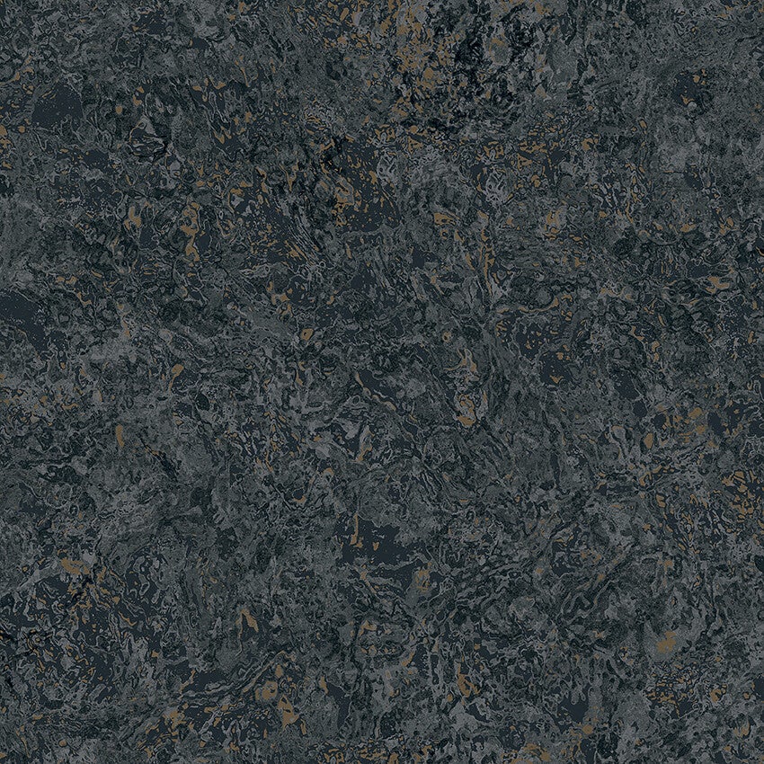 Travertine tapet i blågrå nyanser