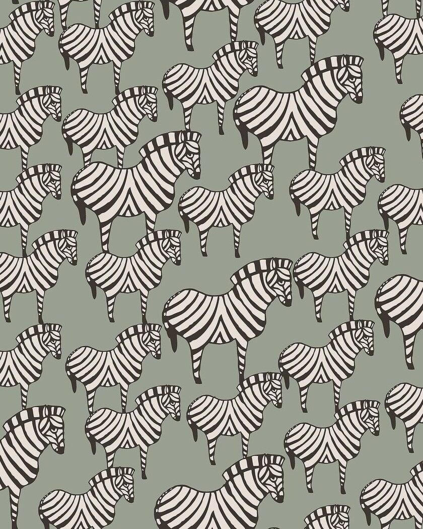Lisa Larson Zebra, grön