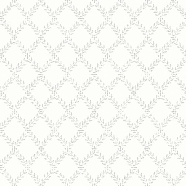 Trellis Leaves, grå