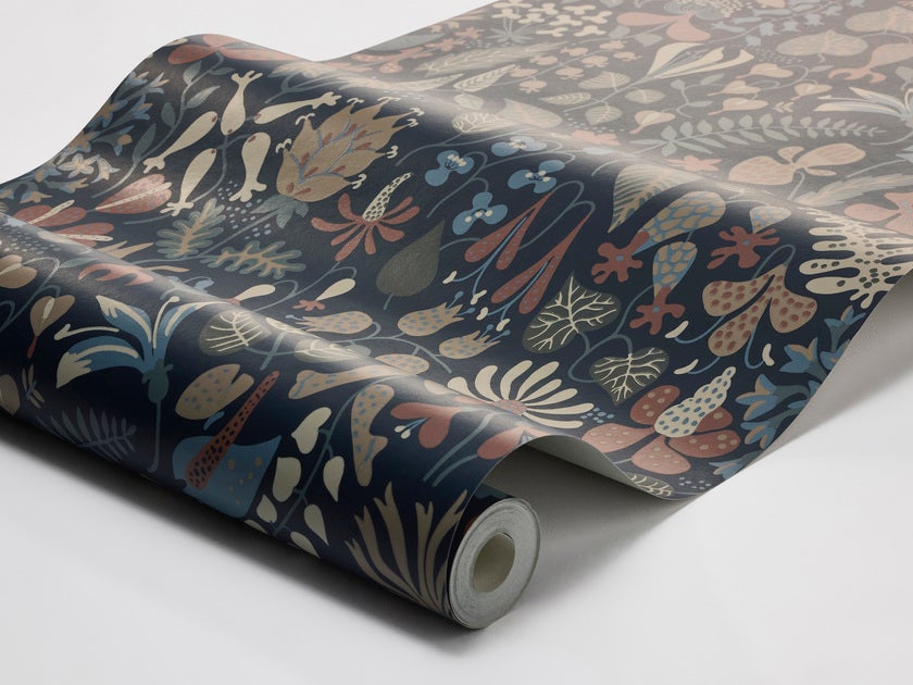 Stig Lindberg Herbarium, blå