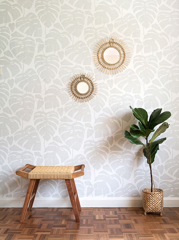 Guatemala, vit och grå tapet